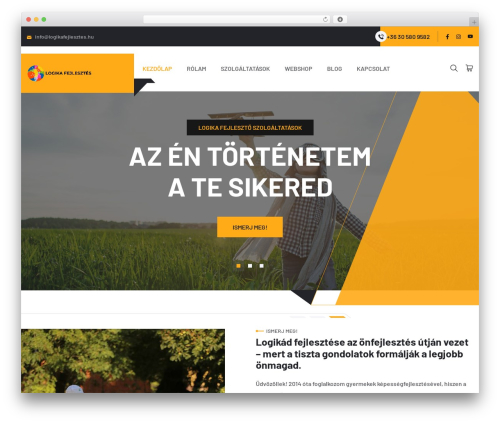 ostech theme WordPress - logikafejlesztes.hu