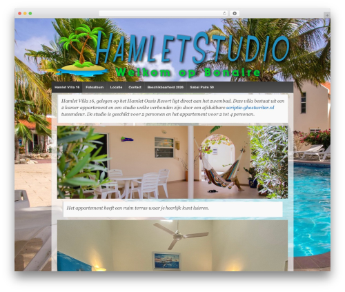 Responsive WordPress theme - hamletstudio.nl