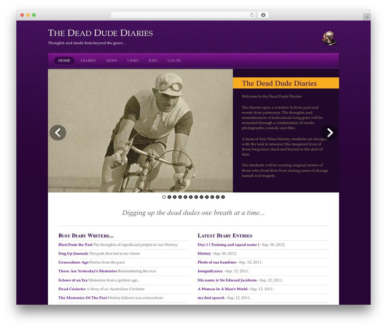 Rezo WordPress theme - history.larkin.net.au Rezo WordPress theme - history.larkin.net.au
