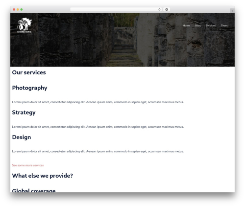 Rooster Hosting WordPress theme - roosterhosting.com