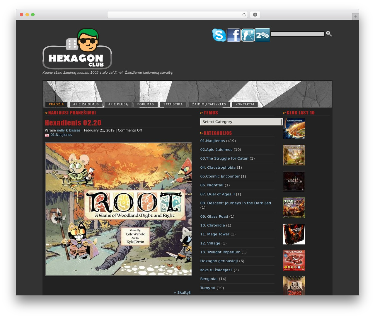 Stripes theme WordPress theme design - hexagon.lt Stripes theme WordPress theme design - hexagon.lt