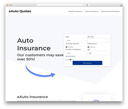 Insurance quotes WordPress plugin - americaninsuranceusa.com