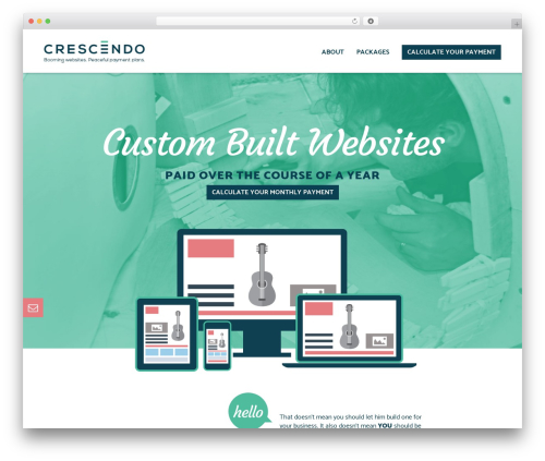 Ninja contact form WordPress plugin - hellocrescendo.com