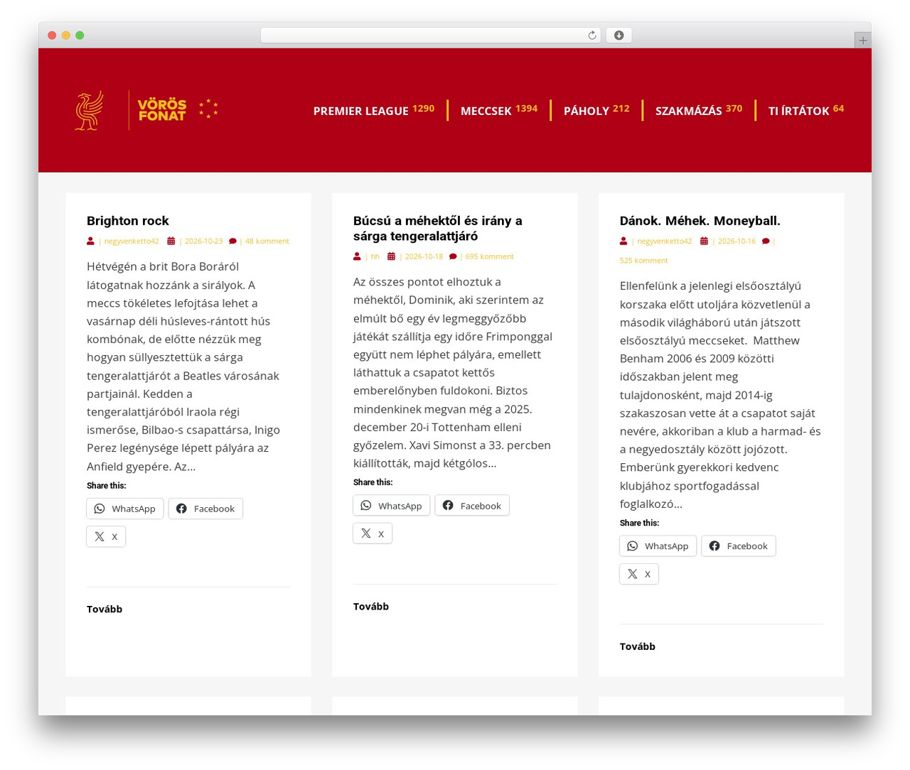 Theme WordPress Pool - pool.taccs.hu