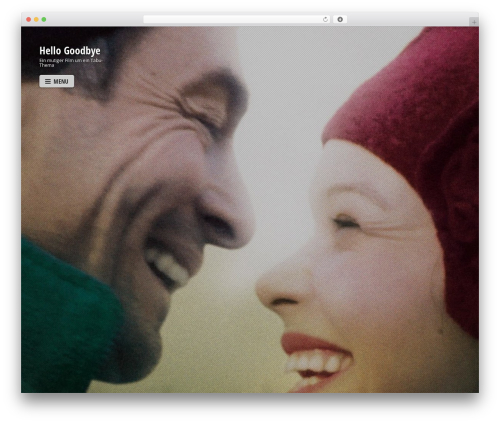 Themify Fullscreen WordPress page theme - hellogoodbye.ch