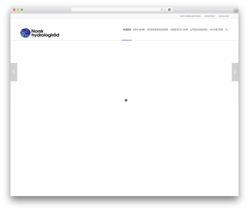 WordPress theme Enfold - hydrologiraadet.no