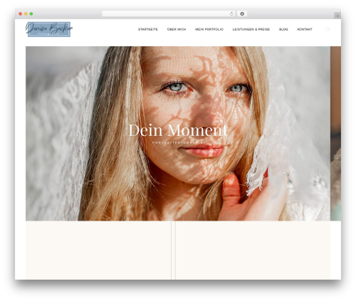 WordPress website theme Shutter - denise-becker.com