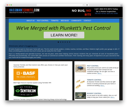 WP theme HTML5 Blank - hassmantermite.com