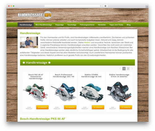 WP theme Ultimate Azon Theme - handkreissaege.biz