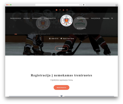 BigSlam WP theme - hcklaipeda.lt