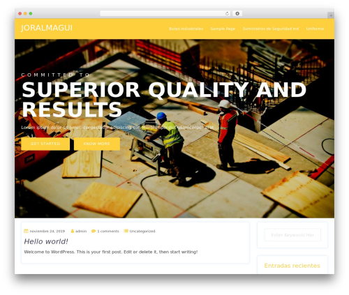 Construct-Ex WordPress theme - joralmagui.com Construct-Ex WordPress theme - joralmagui.com