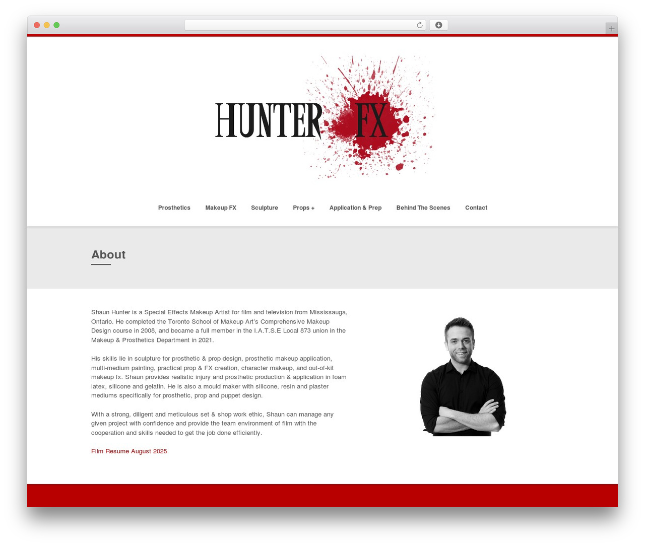 Cresado WP theme WordPress - hunterfx.com