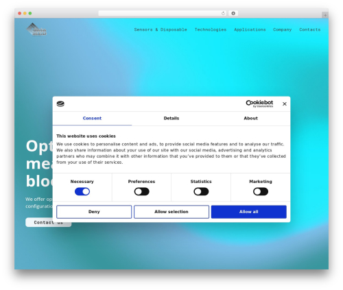 datamed WordPress theme - datamedsrl.com