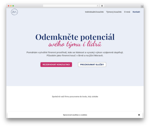 Divi WordPress theme - firemnikouc.cz