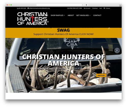 Divi WordPress theme - christianhuntersofamerica.org