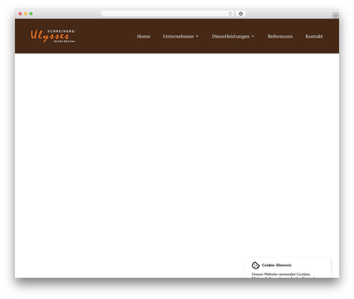 Valpix cookie info WordPress plugin - schreinerei-schmidhalter.ch