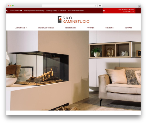 Hello Elementor WordPress theme - kaminstudio-skoe.de