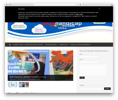 Insignia WordPress theme - handicapfacilitazione.it/sos