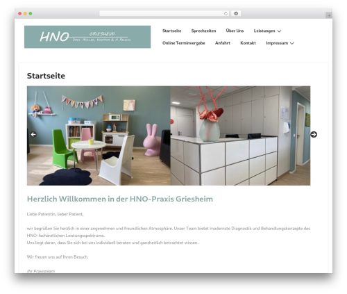 Responsive theme WordPress - hnogriesheim.de