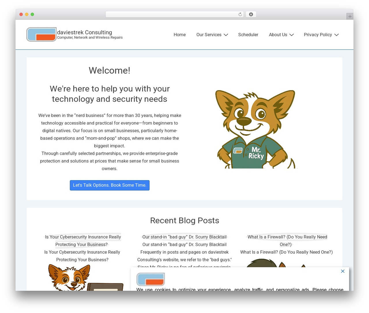 Responsive WordPress theme - daviestrek.net Responsive WordPress theme - daviestrek.net
