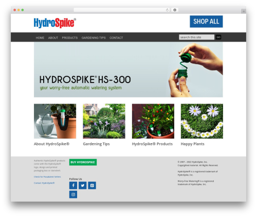 Category grid view gallery WordPress plugin - hydrospike.com