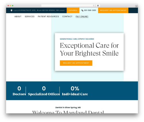 Accessibility fixer WordPress plugin - mdsgdentistry.com