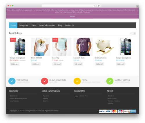 Smart shortcodes WordPress plugin - historybooks24.com