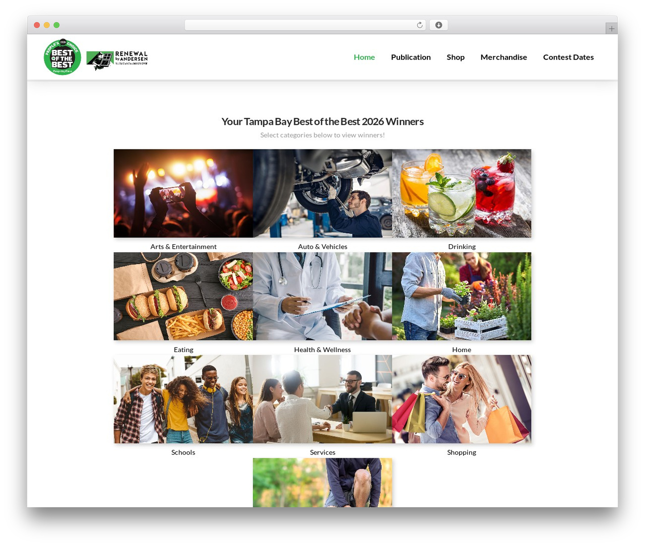 Theme WordPress Pro - tampabaybestofthebest.com