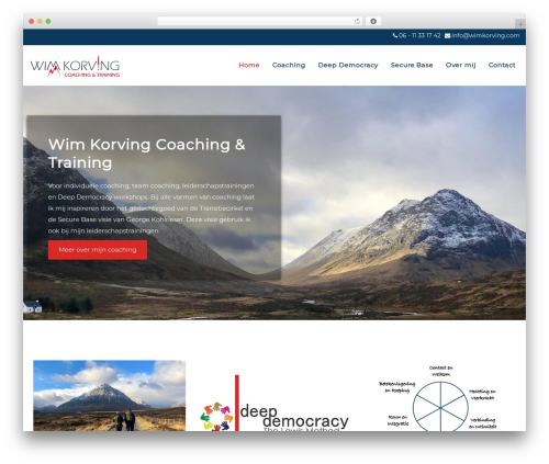theme001 WordPress theme - wimkorving.com