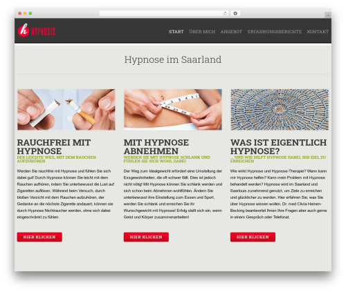 WordPress theme cherry - hypnose-saarlouis.de