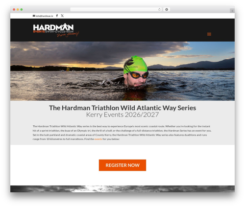 WordPress theme Divi - hardman.ie