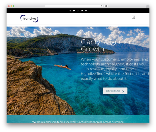 Ubermenu icons WordPress plugin - highdive.com