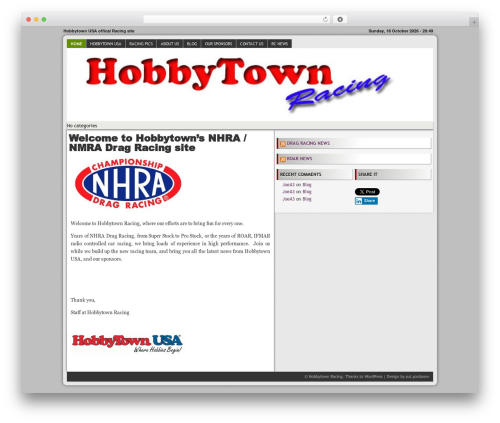 WP Calendar (wp-calendar) free WordPress plugin - hobbytownracing.com WP Calendar (wp-calendar) free WordPress plugin - hobbytownracing.com