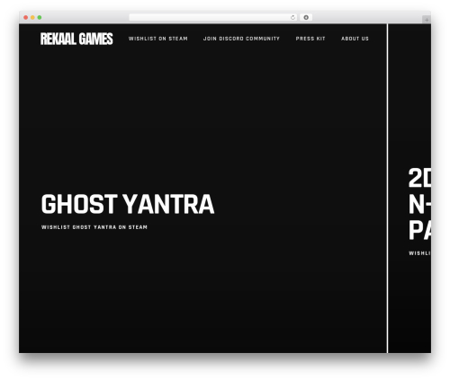 WordPress theme Tetsuo - rekaalgames.com