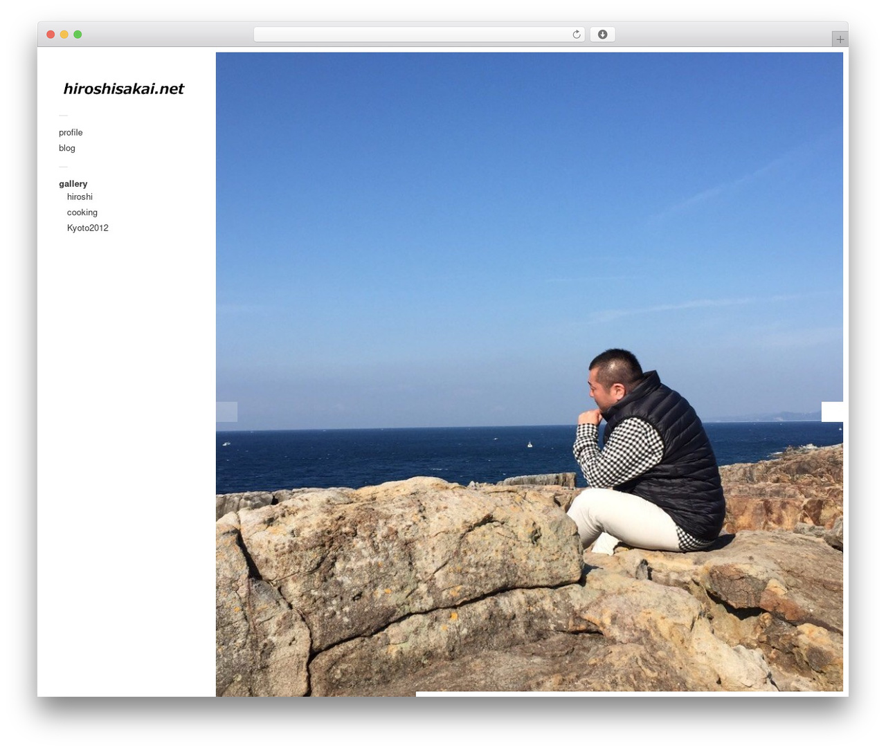 WordPress theme Touchfolio - hiroshisakai.net