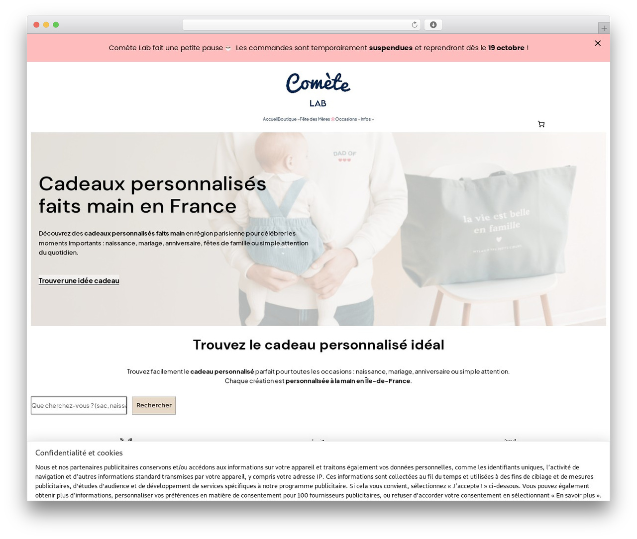 Blockbase free WordPress theme - cometelab.fr