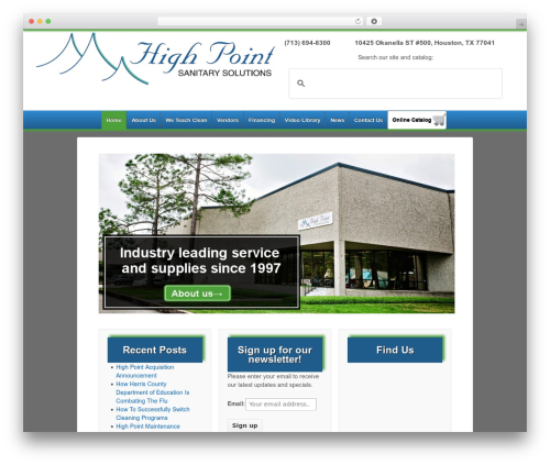 Responsive Child Theme theme WordPress - highpointss.com