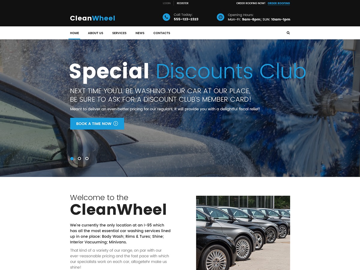 Theme WordPress Cleanwheel Theme WordPress Cleanwheel