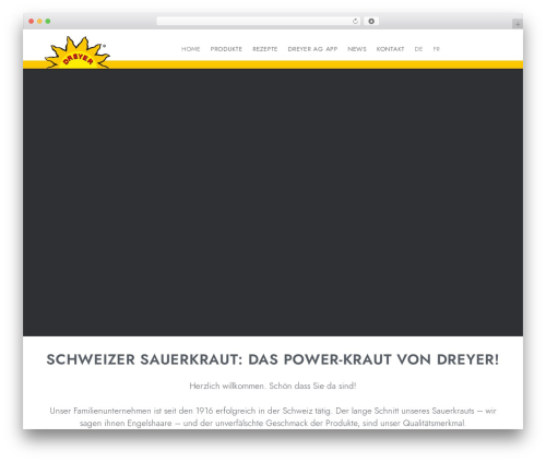 Cooked pro WordPress plugin - dreyer-ag.ch