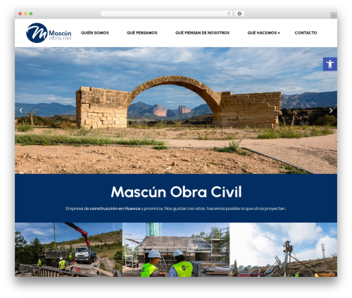 WordPress theme Conbix - www.mascun.com