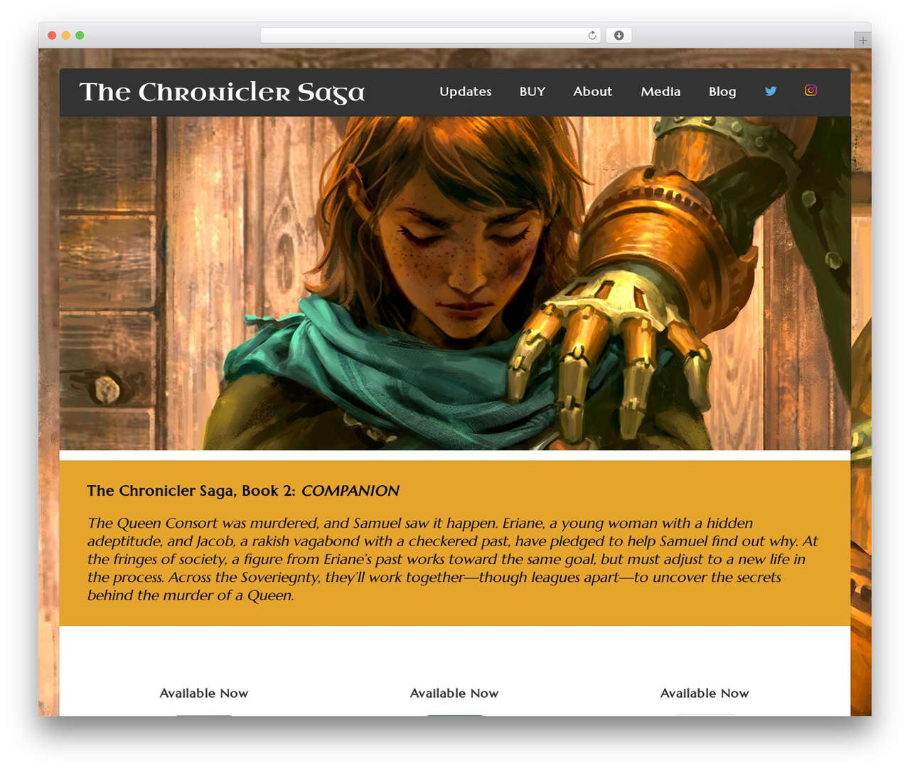 WordPress theme Asteria PRO - chroniclersaga.com