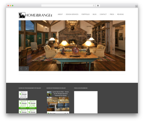 WordPress theme BigBang - homeontherangeinteriors.com