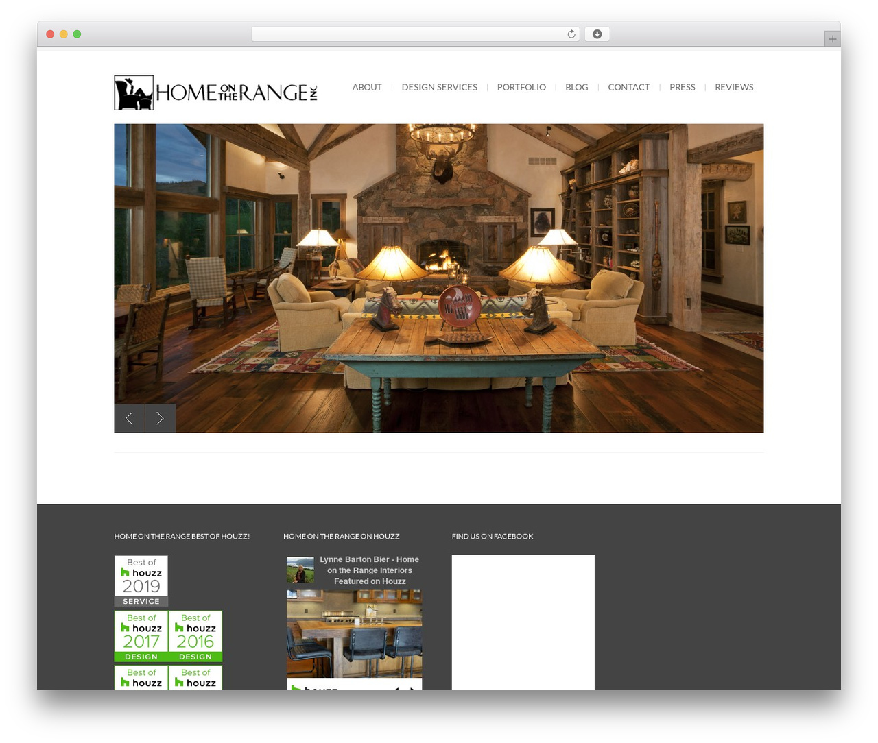 WordPress theme BigBang - homeontherangeinteriors.com