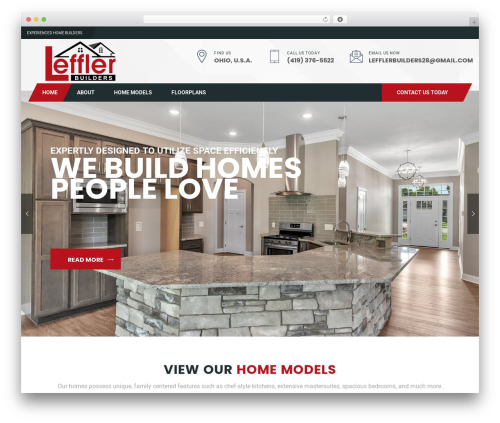 WordPress theme ConstructorOne - lefflerbuilders.com