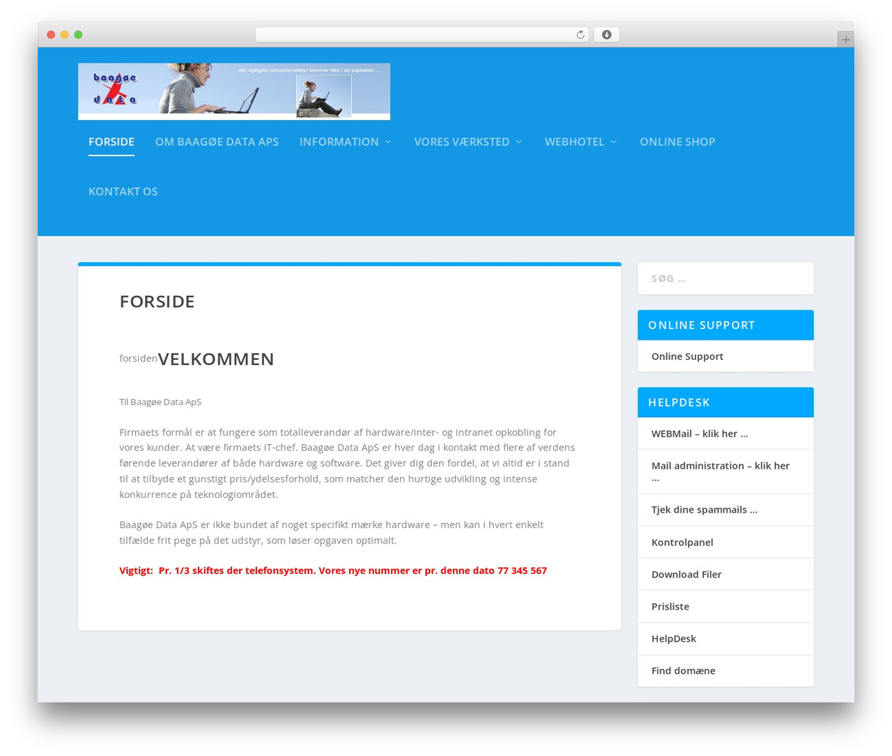 WordPress theme Extra - baagoe.dk WordPress theme Extra - baagoe.dk