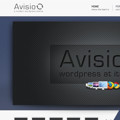 WordPress website theme HJComplex by NetVenture.in