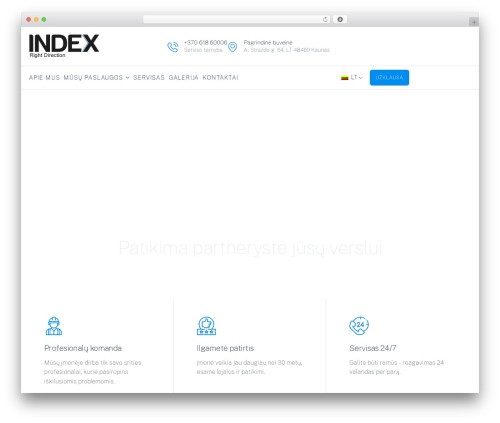 Keydesign framework WordPress plugin - indexkryptis.lt