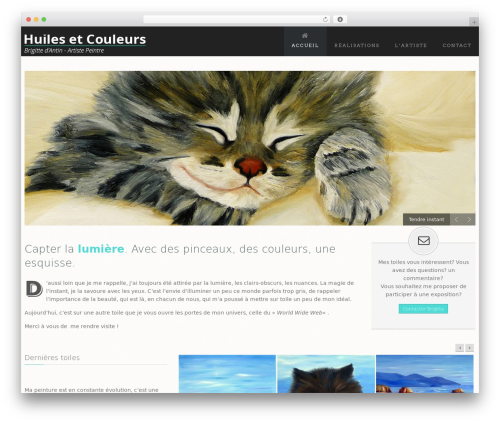 WP theme Minx Bootstrap Wordpress Theme - huilesetcouleurs.com