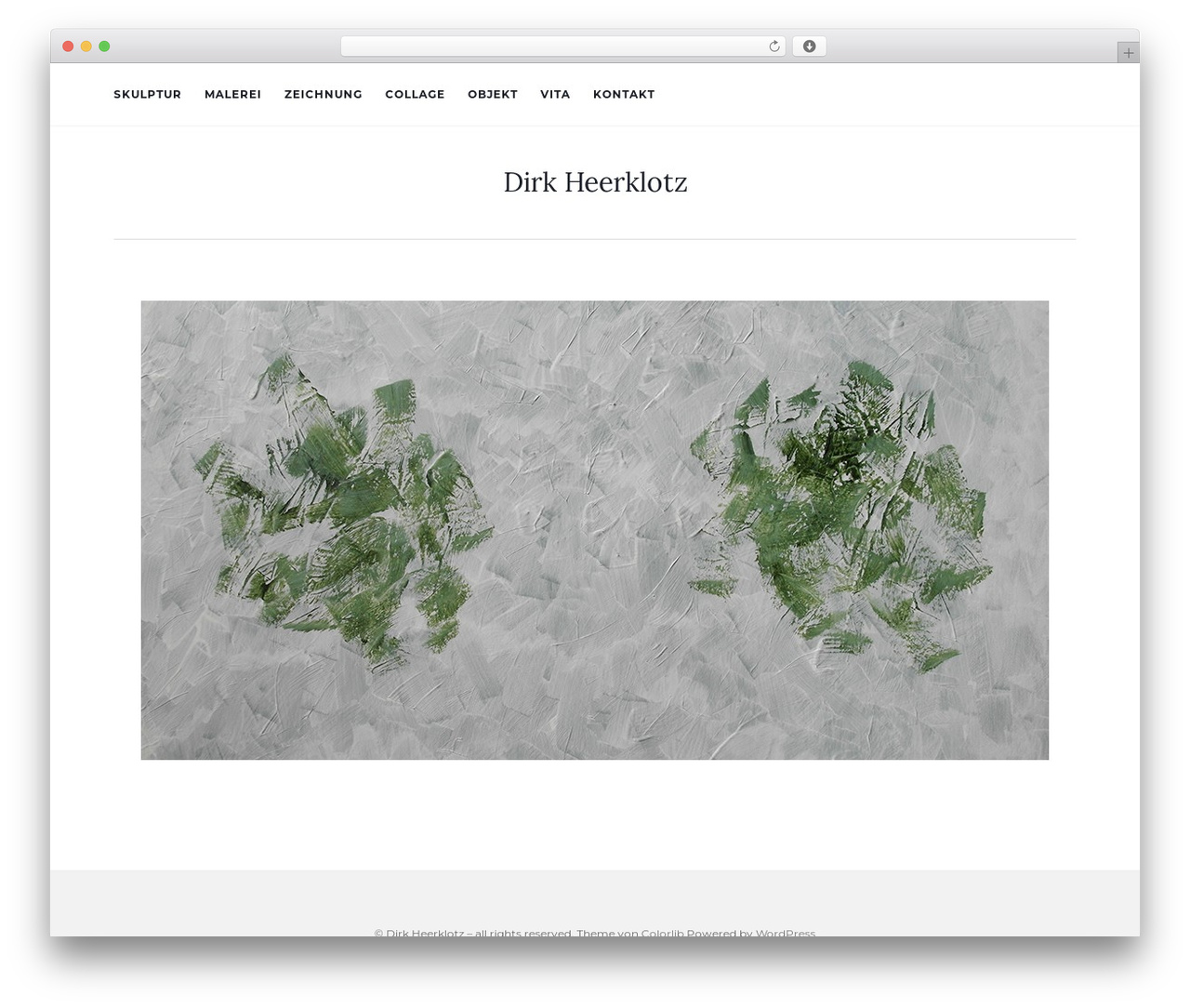 Activello WordPress theme - dirk-heerklotz.de