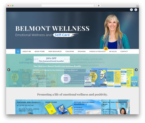 Aurora Tech theme WordPress - belmontwellness.com